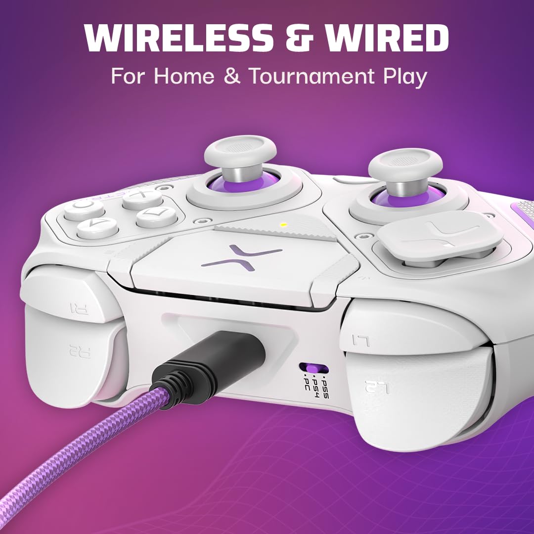 Mando ps5 Pdp Victrix Pro Bfg InaláMbrico Blanco Modular ( PS5/PS4/PC) - Botones remapeables Mando ps5 Pdp Victrix Pro Bfg InaláMbrico Blanco Modular ( PS5/PS4/PC) - Botones remapeables